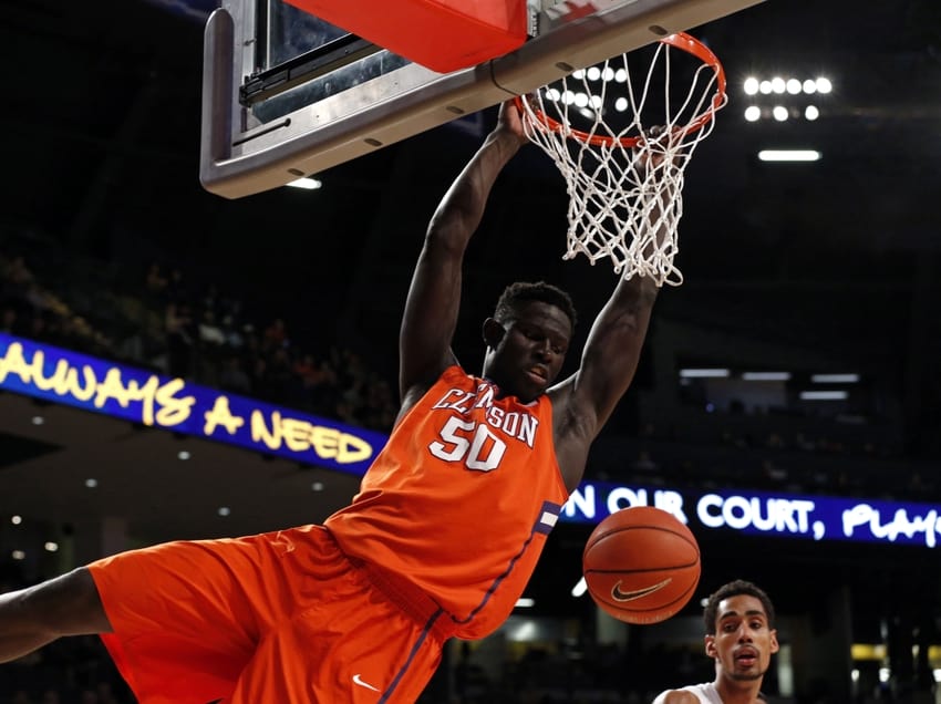 Ncaa Basketball - Sidy Djitte (Clemson)