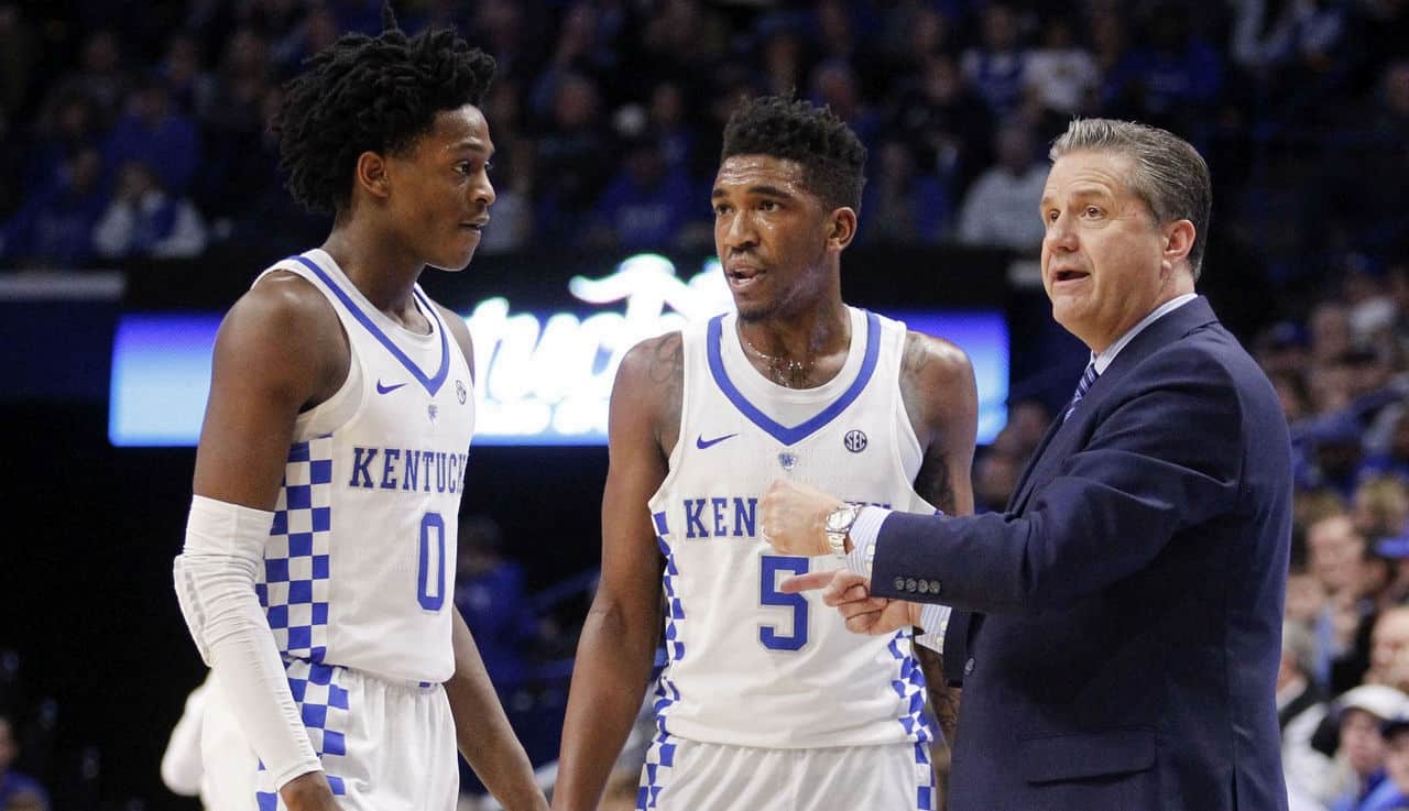 Ncaa basketball - Malik Monk e De'Aaron Fox - Kentucky