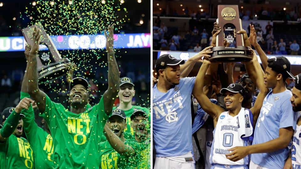 UNC vs Oregon, a make or miss game