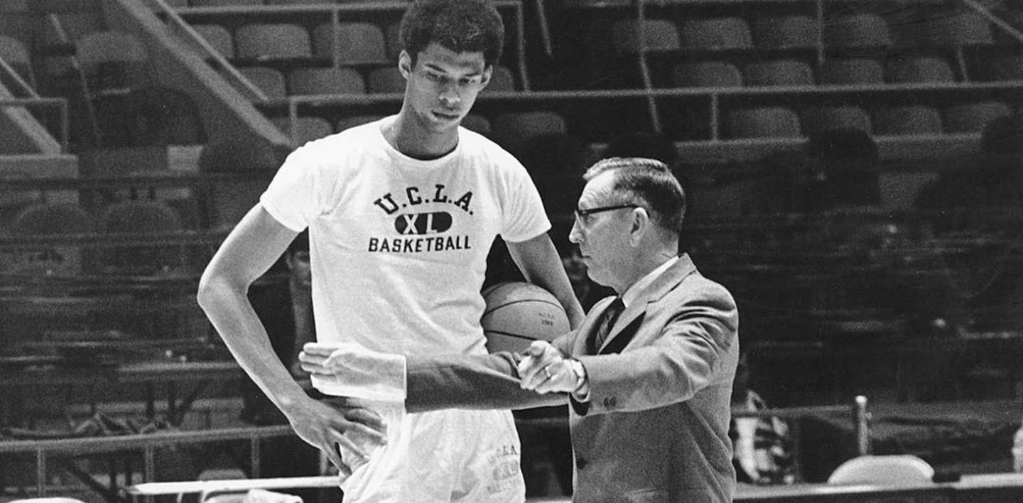 Abdul-Jabbar e Wooden, la storia di UCLA