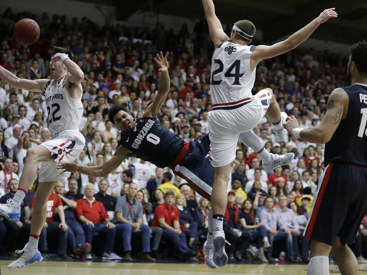 WCC – Gonzaga e Saint Mary’s senza rivali