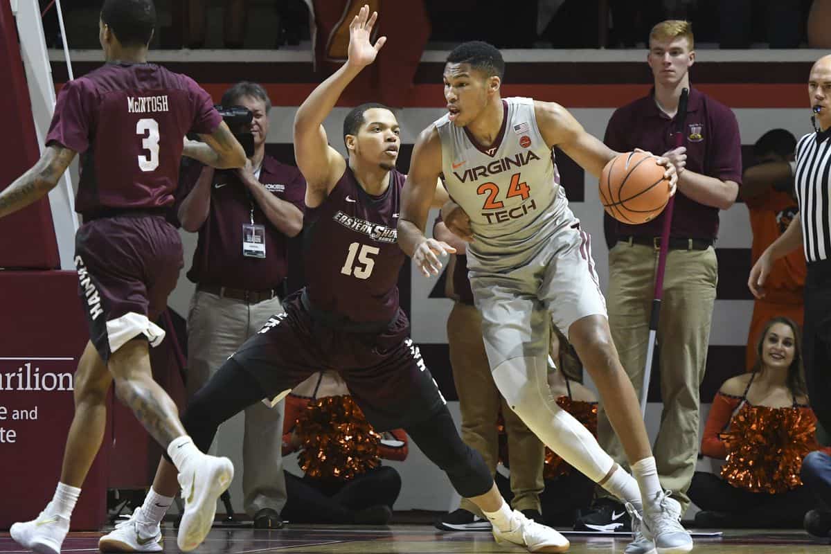 BasketballNcaa - Virginia Tech - Kerry Blackshear