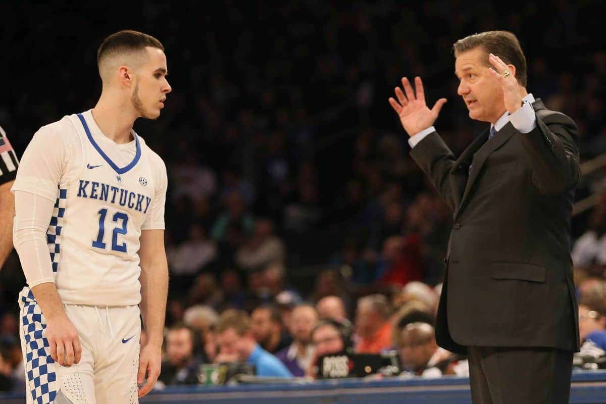 John e Brad Calipari (Kentucky)