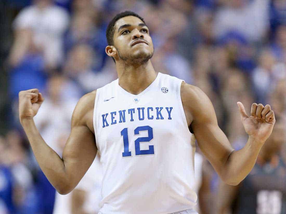 Karl Anthony-Towns, a UK tornerei al volo