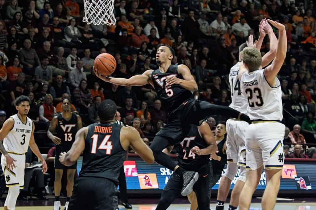 BasketballNcaa - VT - Justin Robinson