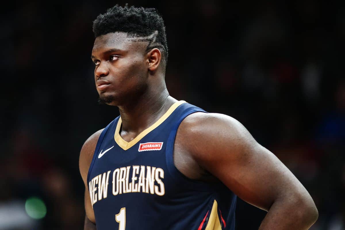 Infortunio per Zion Williamson, stop di due mesi