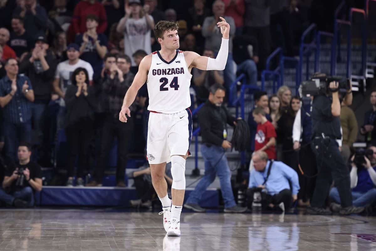 Corey Kispert, Gonzaga ha trovato un leader