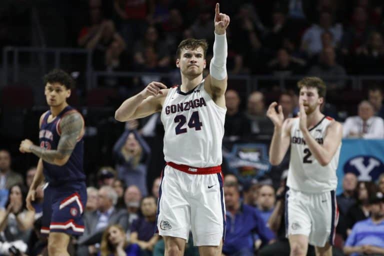 Corey Kispert Gonzaga Preseason Top 25