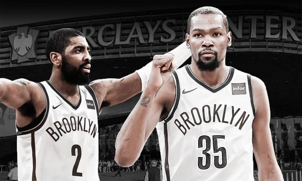 Brooklyn Nets - Kyrie Irving e Kevin Durant