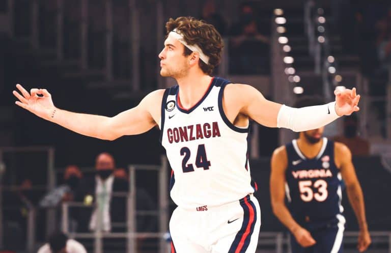 Corey Kispert Gonzaga Virginia