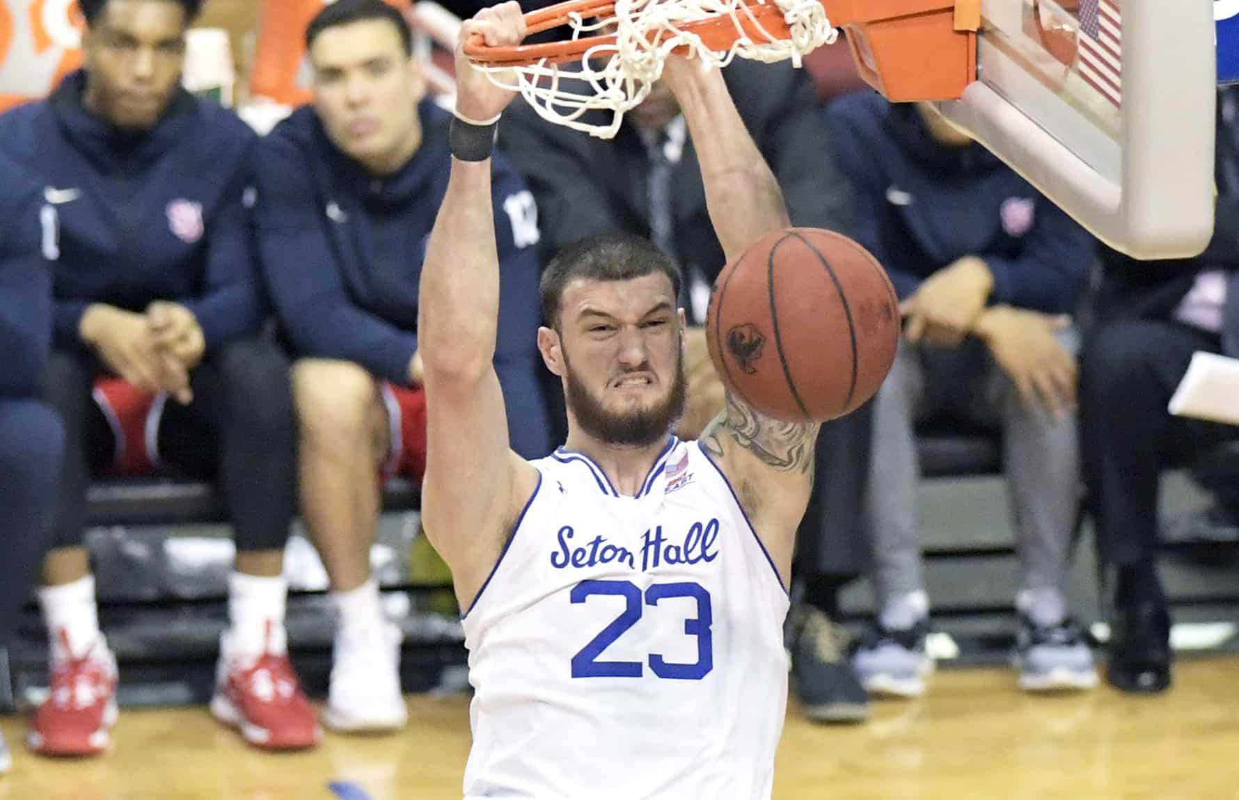 Sandro Mamukelashvili Seton Hall Coach K