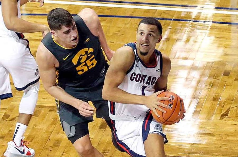 Luka Garza e Jalen Suggs