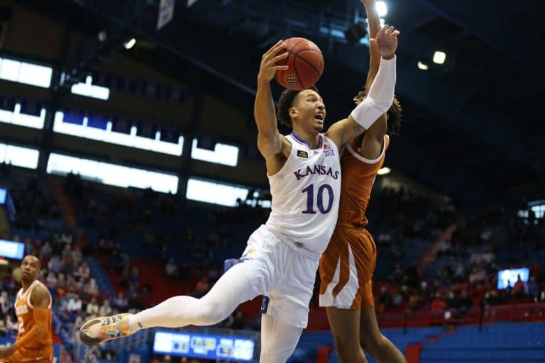 Jalen Wilson Kansas vs Texas