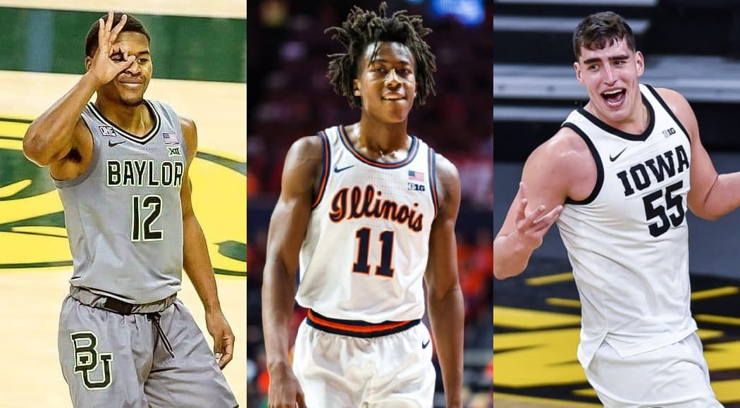 Jared Butler Ayo Dosunmu Luka Garza All-American