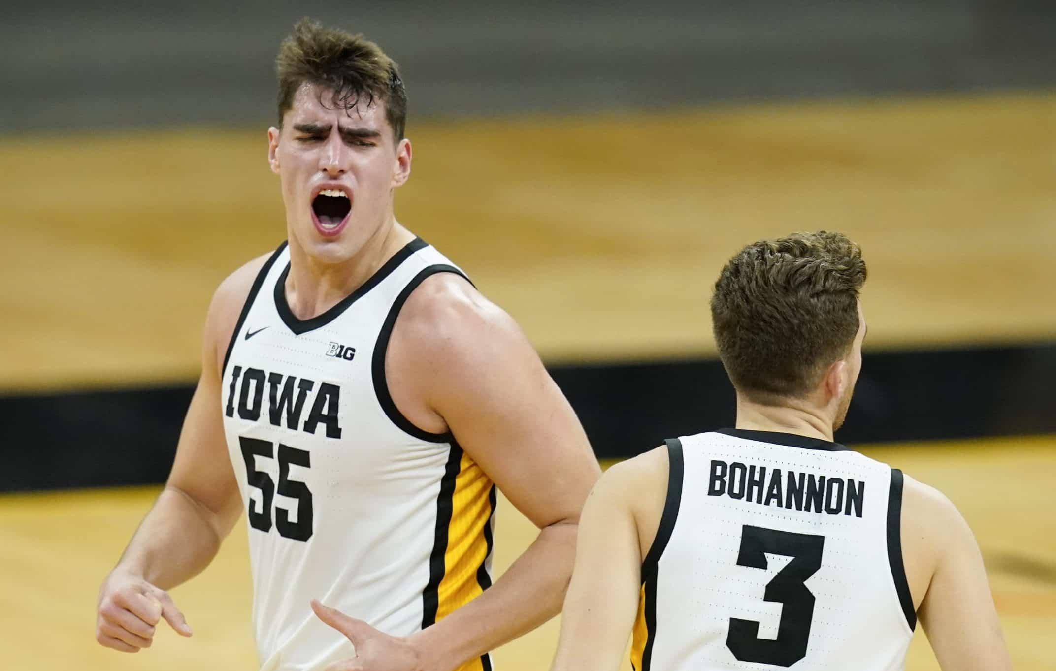 Luka Garza Bohannon Iowa