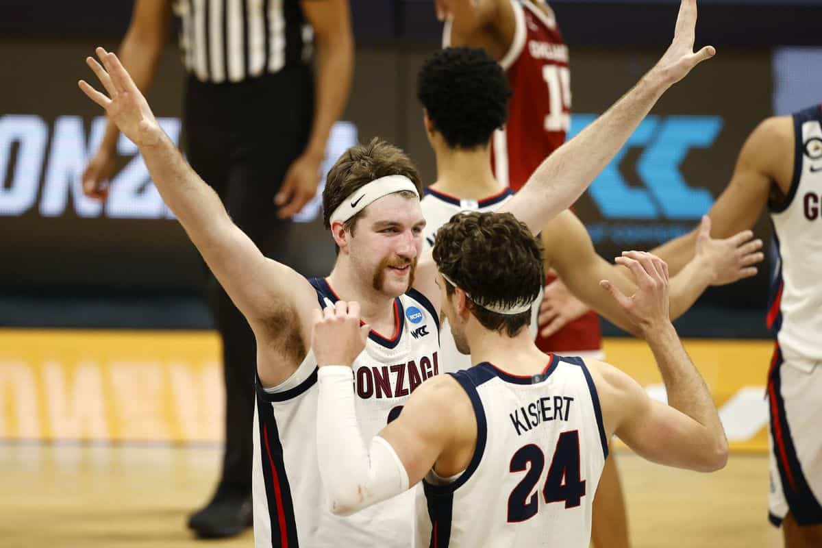 Gonzaga Oral Roberts Sweet 16 2021