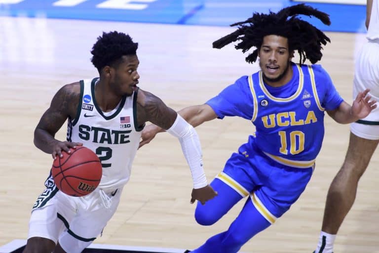 UCLA Michigan State March Madness 2021