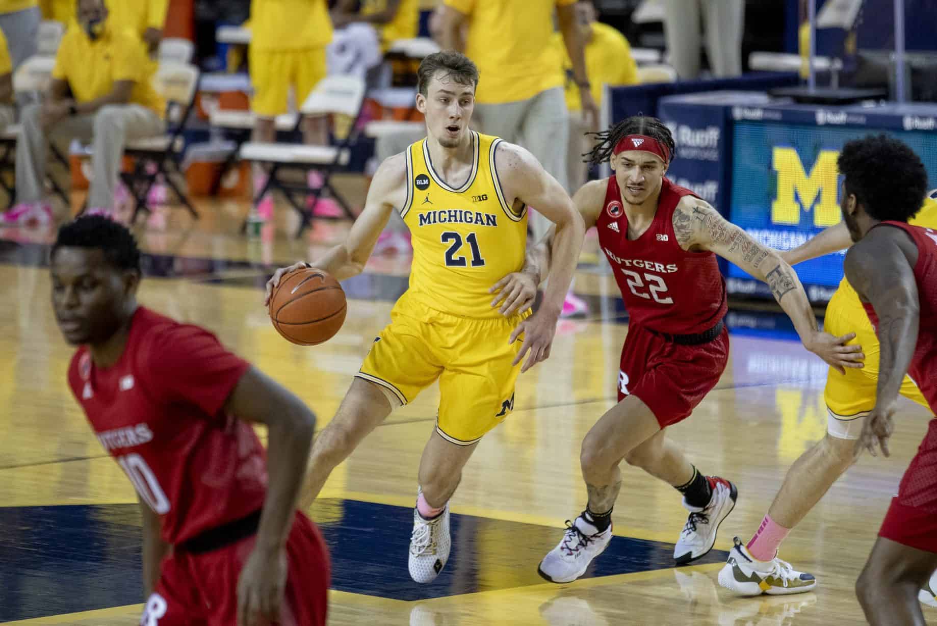 Franz Wagner Michigan Rutgers