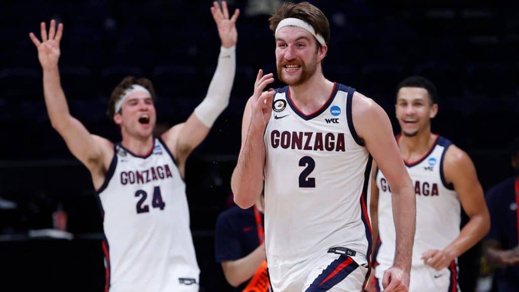 Gonzaga Drew Timme Corey Kispert Jalen Suggs March Madness