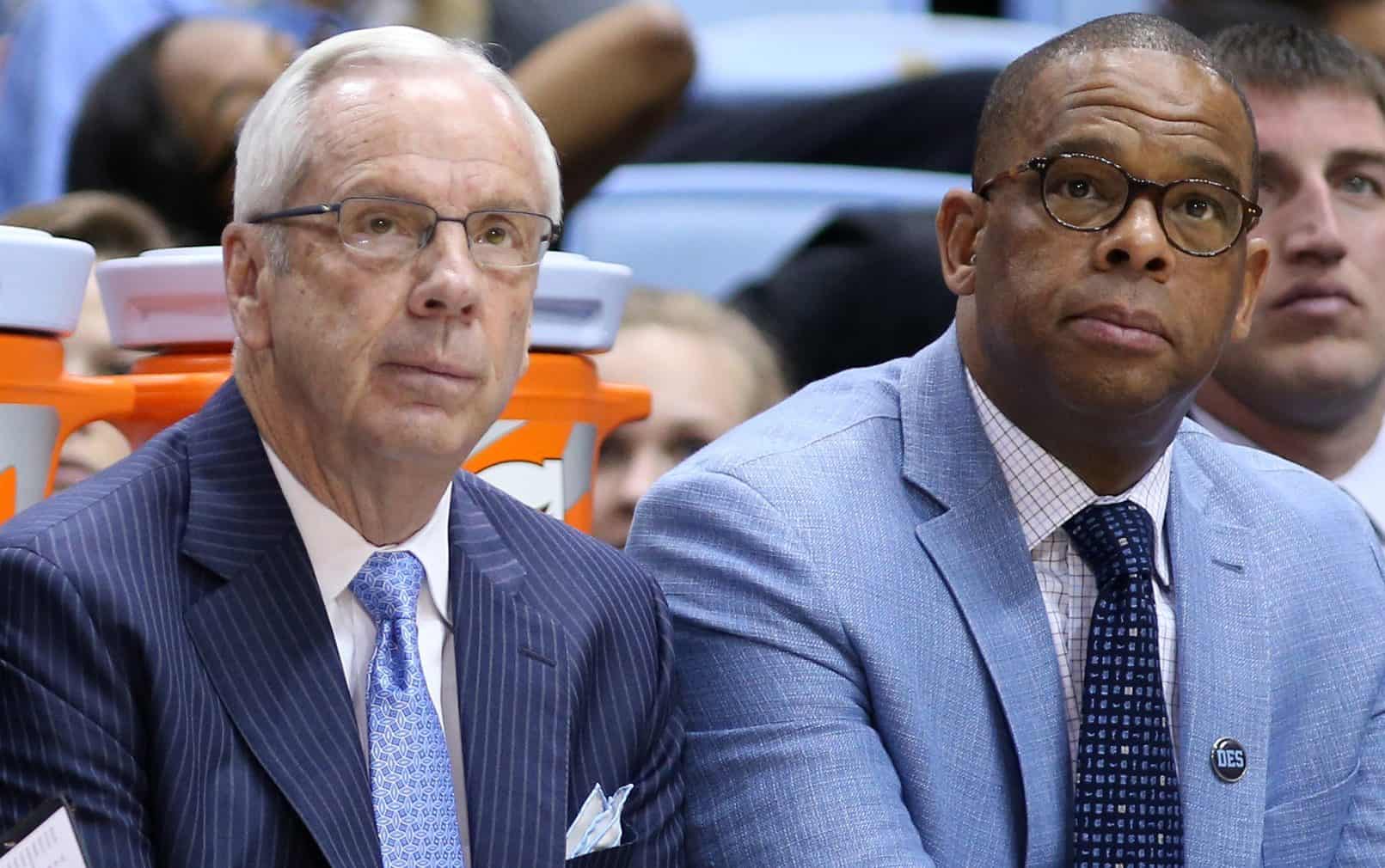 Roy Williams Hubert Davis North Carolina