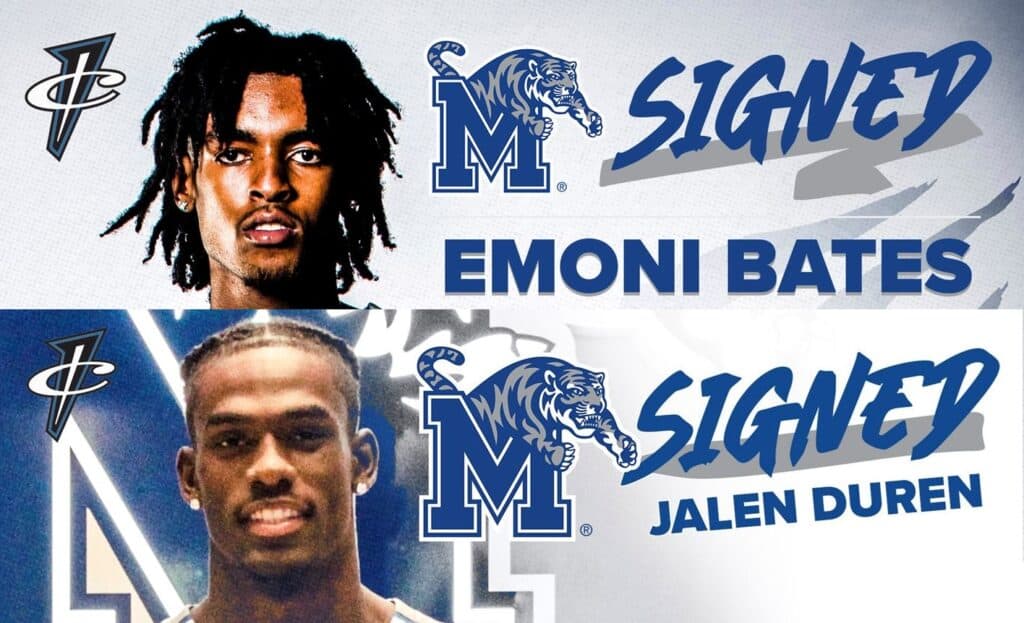 Emoni Bates Jalen Duren Memphis