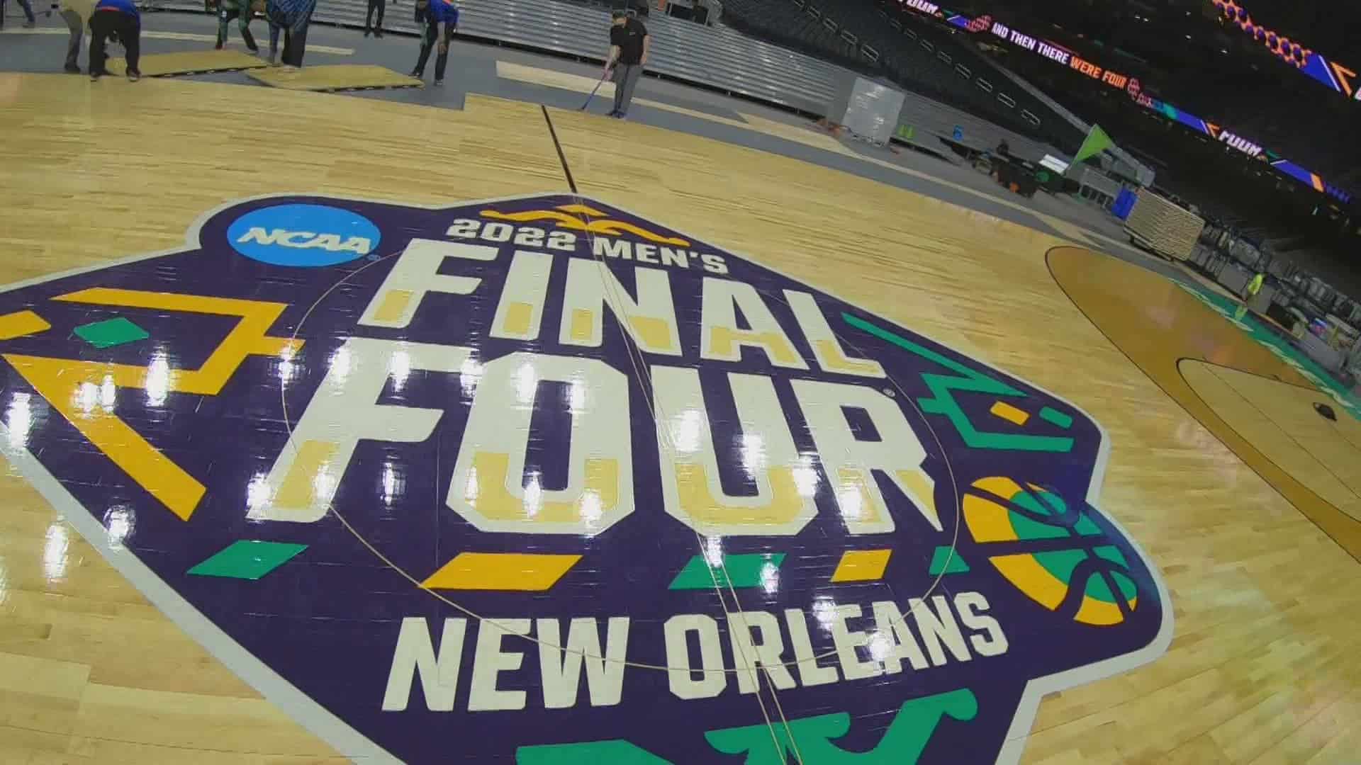 Il Caesars Superdome di New Orleans, sede delle final four