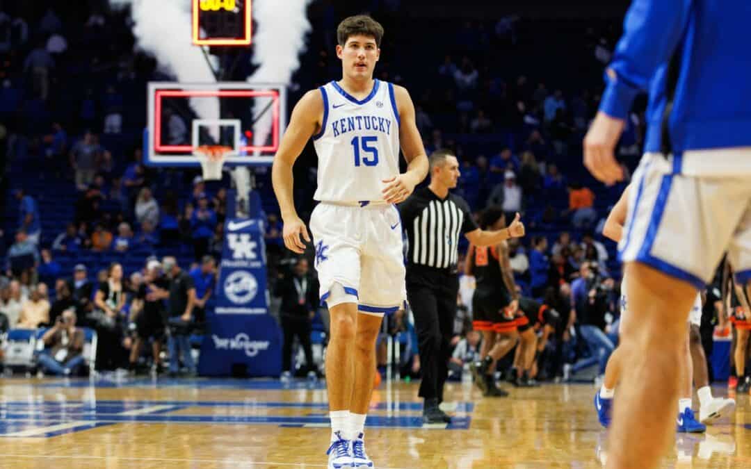 Reed Sheppard, il leader a sorpresa di Kentucky